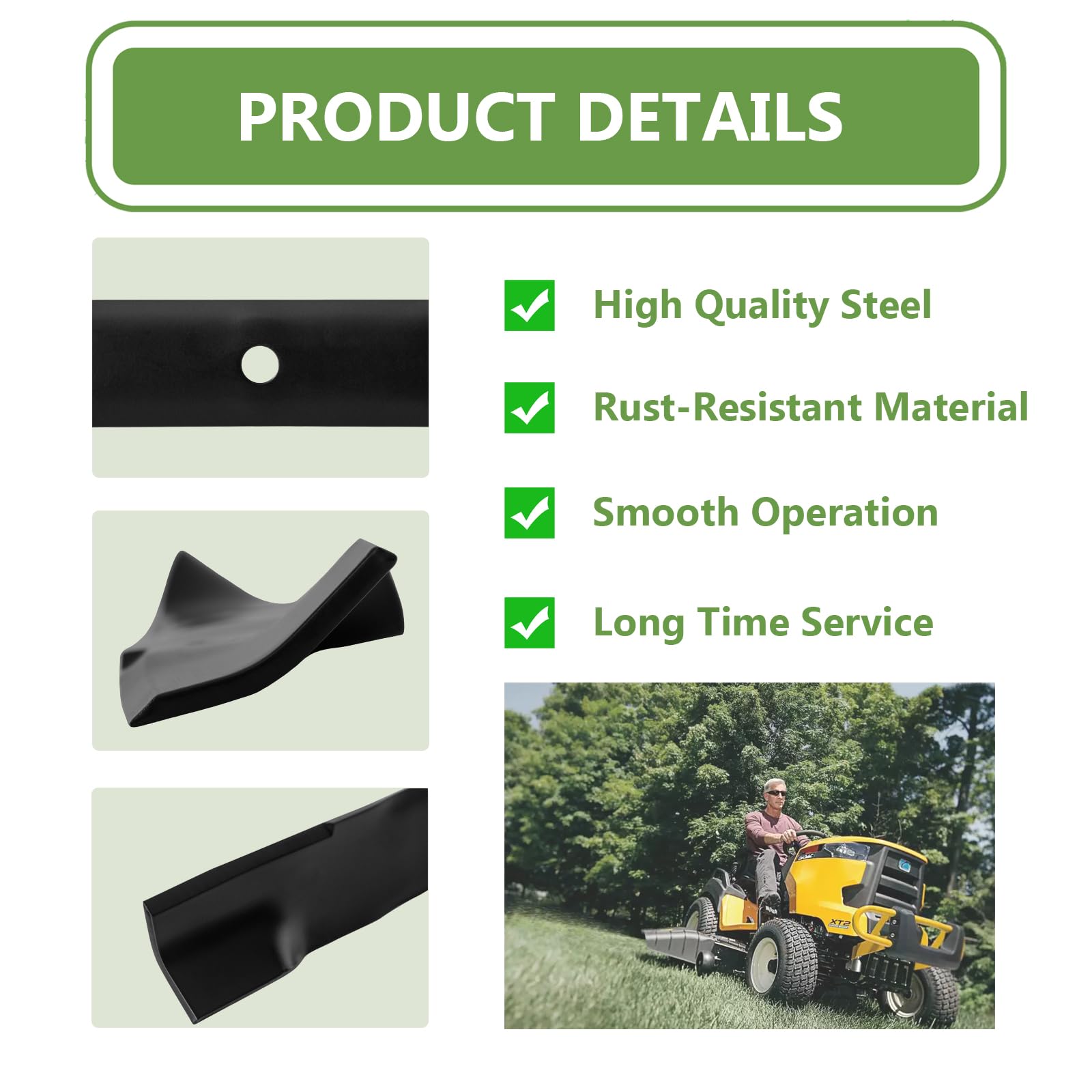 KANXAJJY three blades stacked showing pack convenience and value