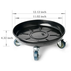 Kaoolaa close-up of tray depth showing shallow rim to prevent spills