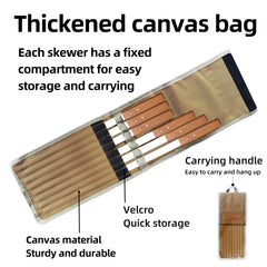 kaorou wooden handle closeup offering heat protection and comfortable grip
