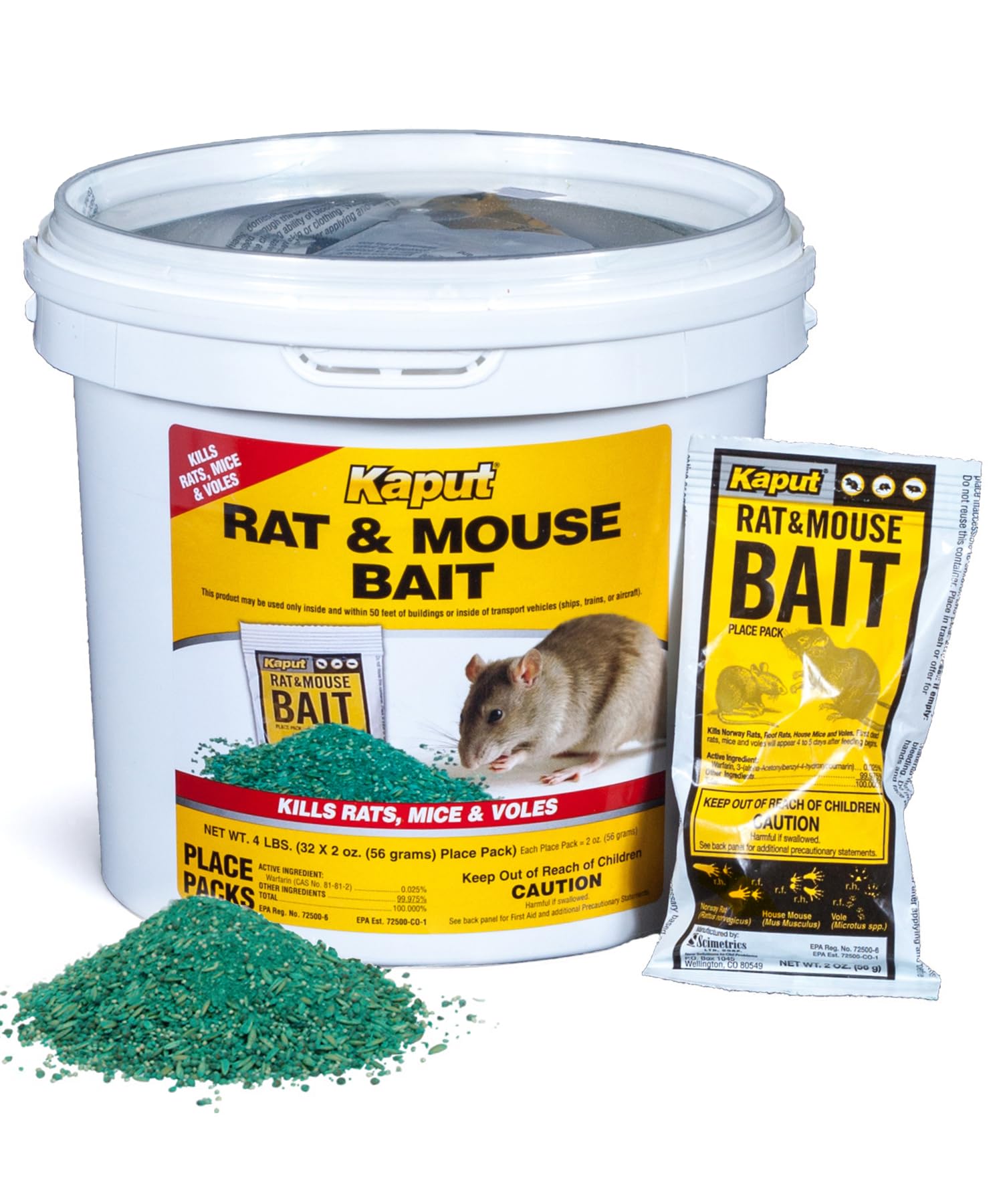 Kaput front packaging showing product name and packet count for quick identification and confidence