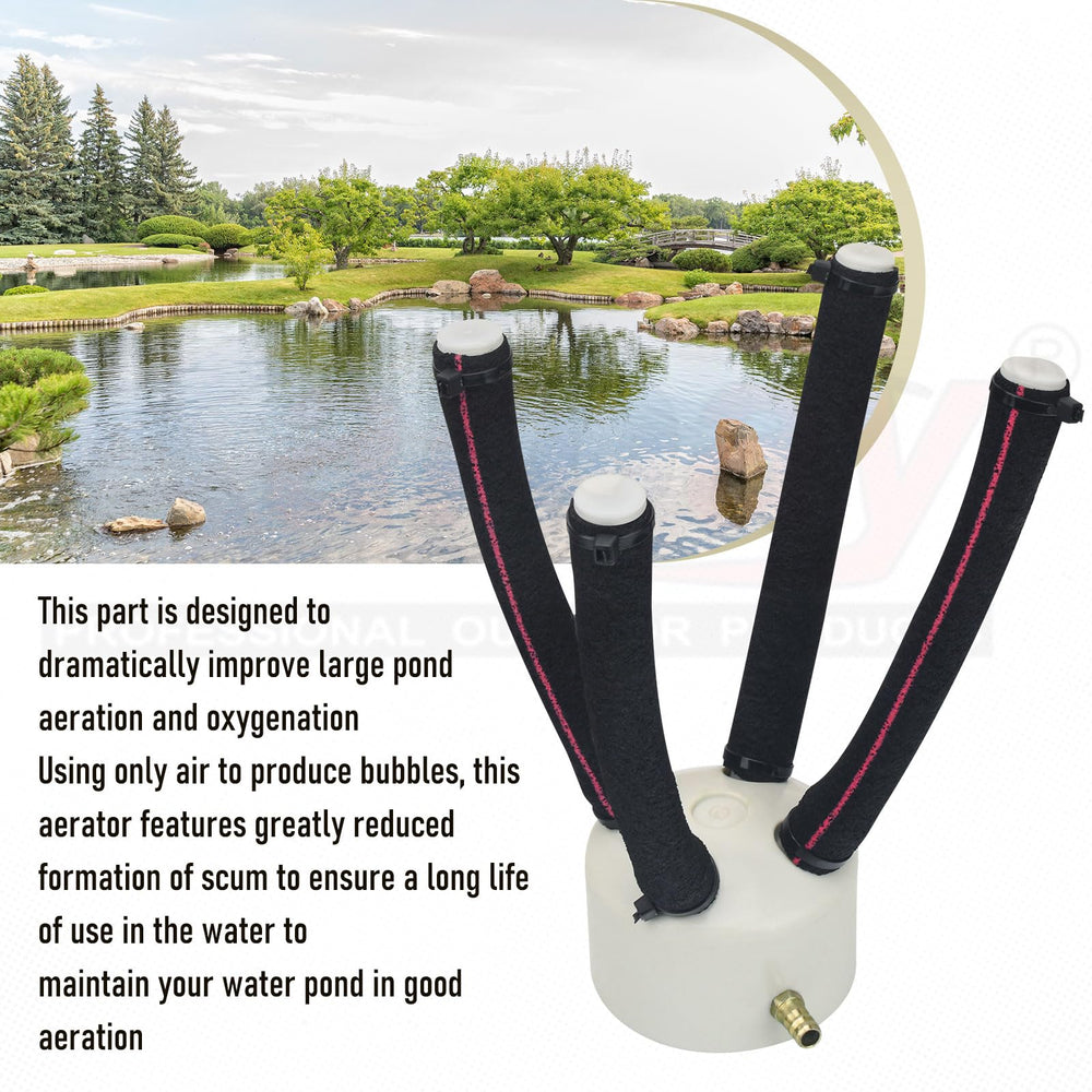 Karbay riser tubes detail showing bubble outlets for improved circulation