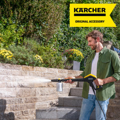 Kärcher FJ6 yellow dosing dial close-up for precise detergent control
