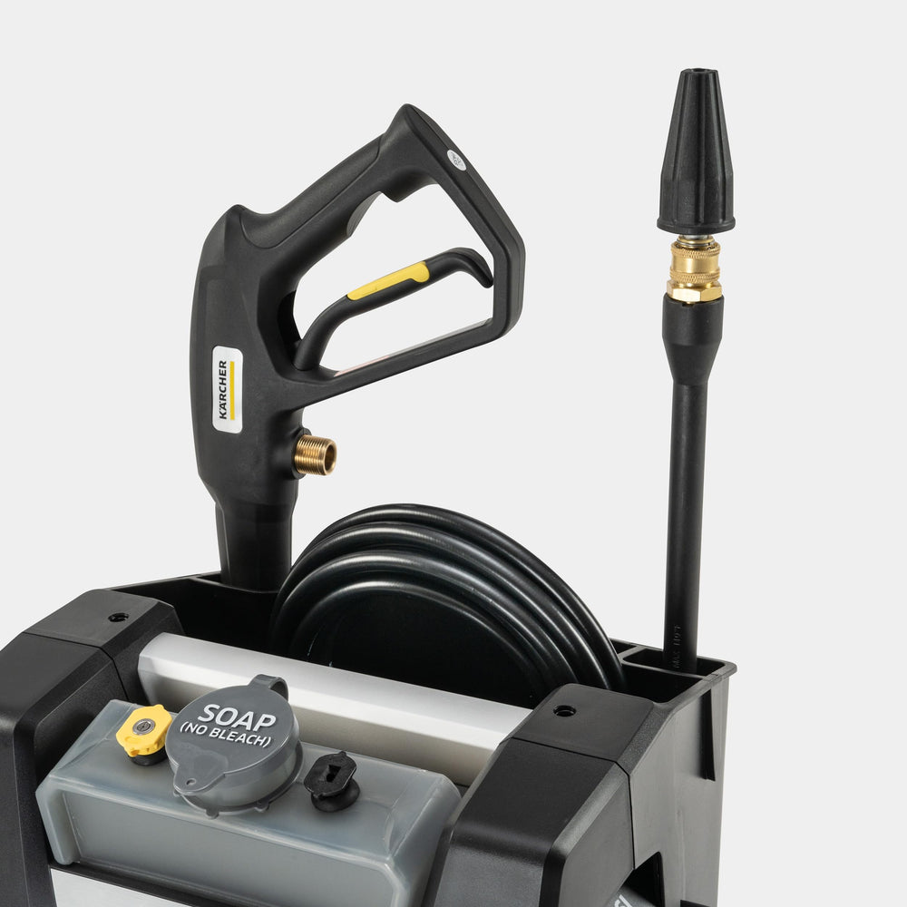 Kärcher K1700 three included nozzles detailed shot for versatile cleaning control
