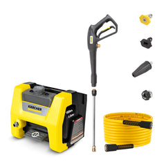 KÄRCHER K1800 Cube front view showing compact design and portability benefit