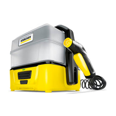 KÄRCHER OC 3 front view showing compact design and easy transport benefit