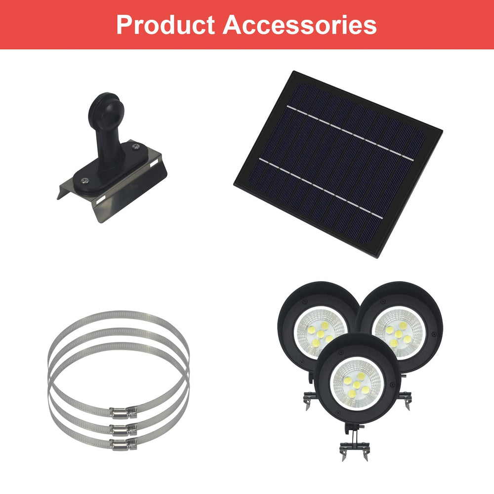 KARLIOBE packaging with included hardware showing everything needed for quick setup