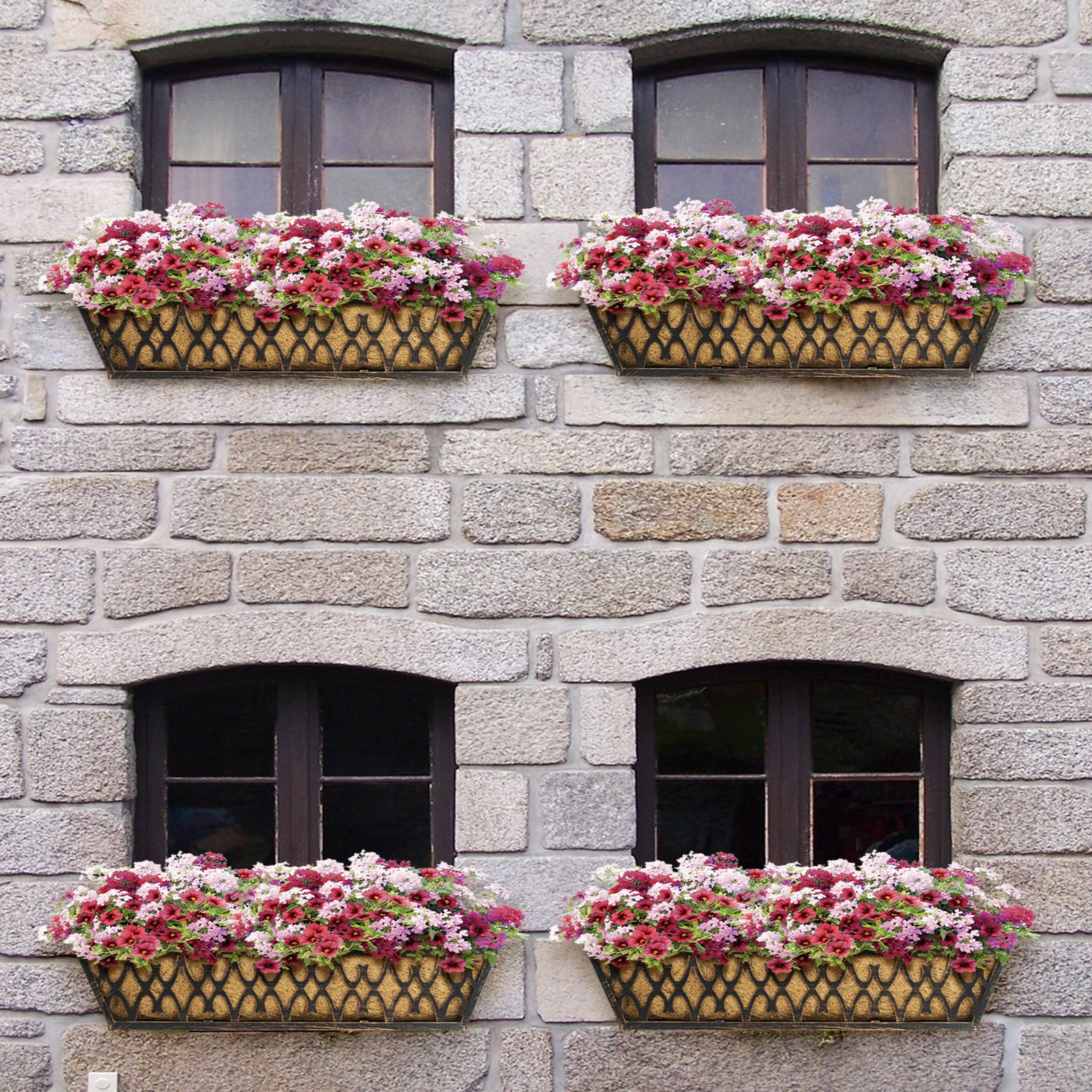 Karlliu planter label and drainage holes showing reinforced protection for plants