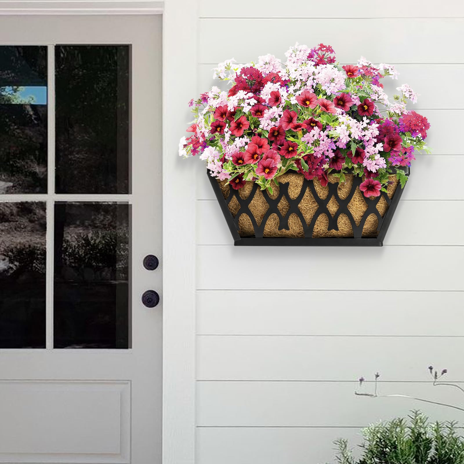 Karlliu balcony lifestyle with planters adding curb appeal and easy gardening