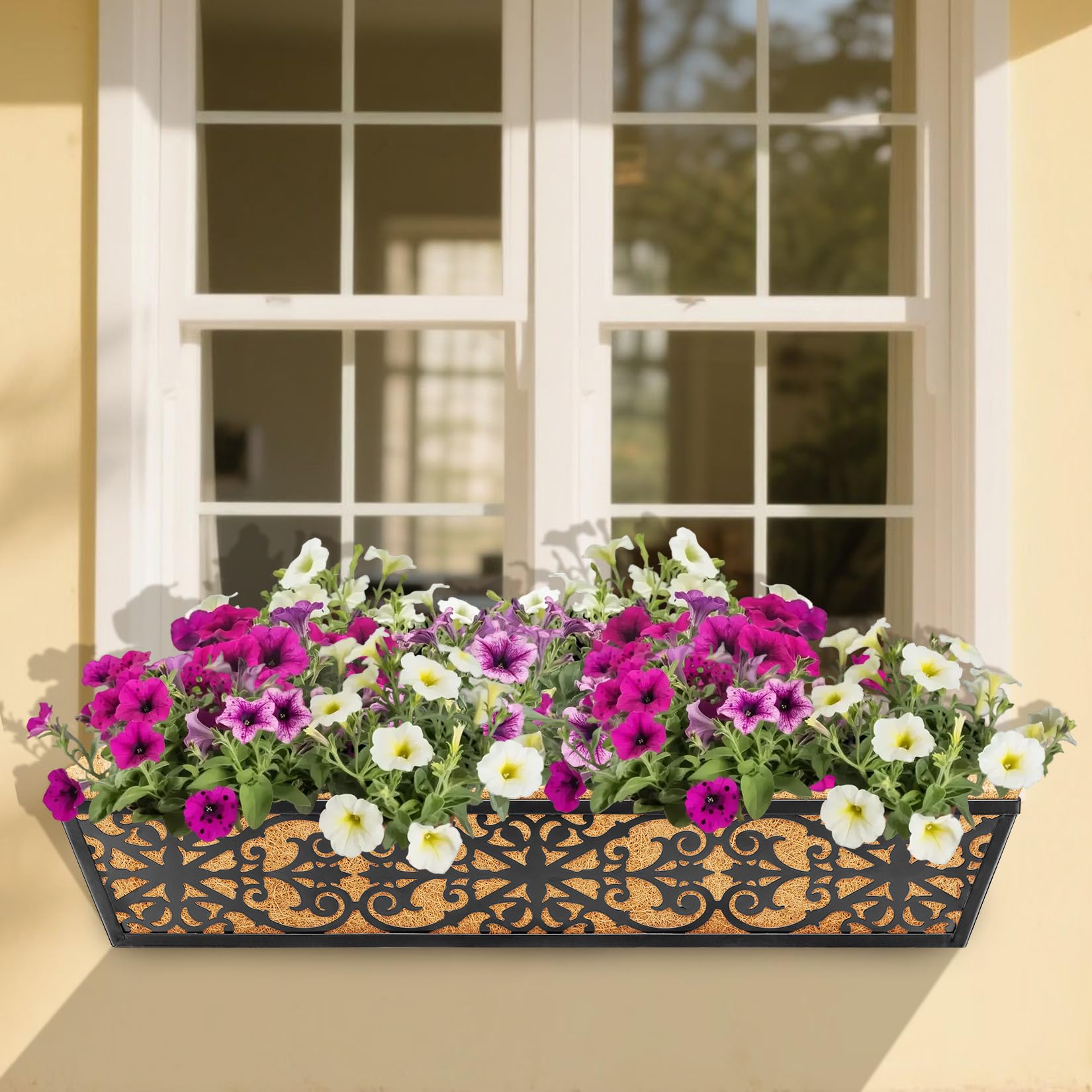 Karlliu lifestyle deck garden setting showing how planters enhance outdoor living