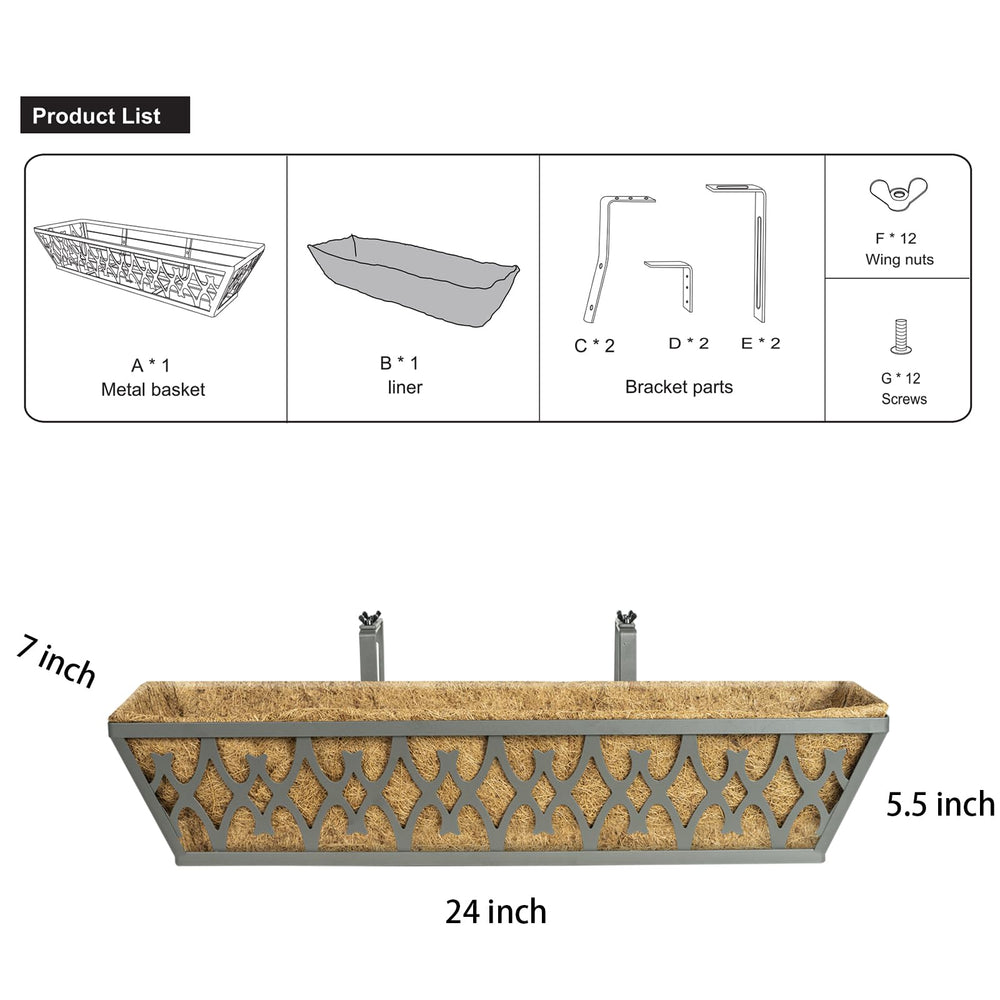 Karlliu packaging and included hardware laid out showing ready-to-install convenience