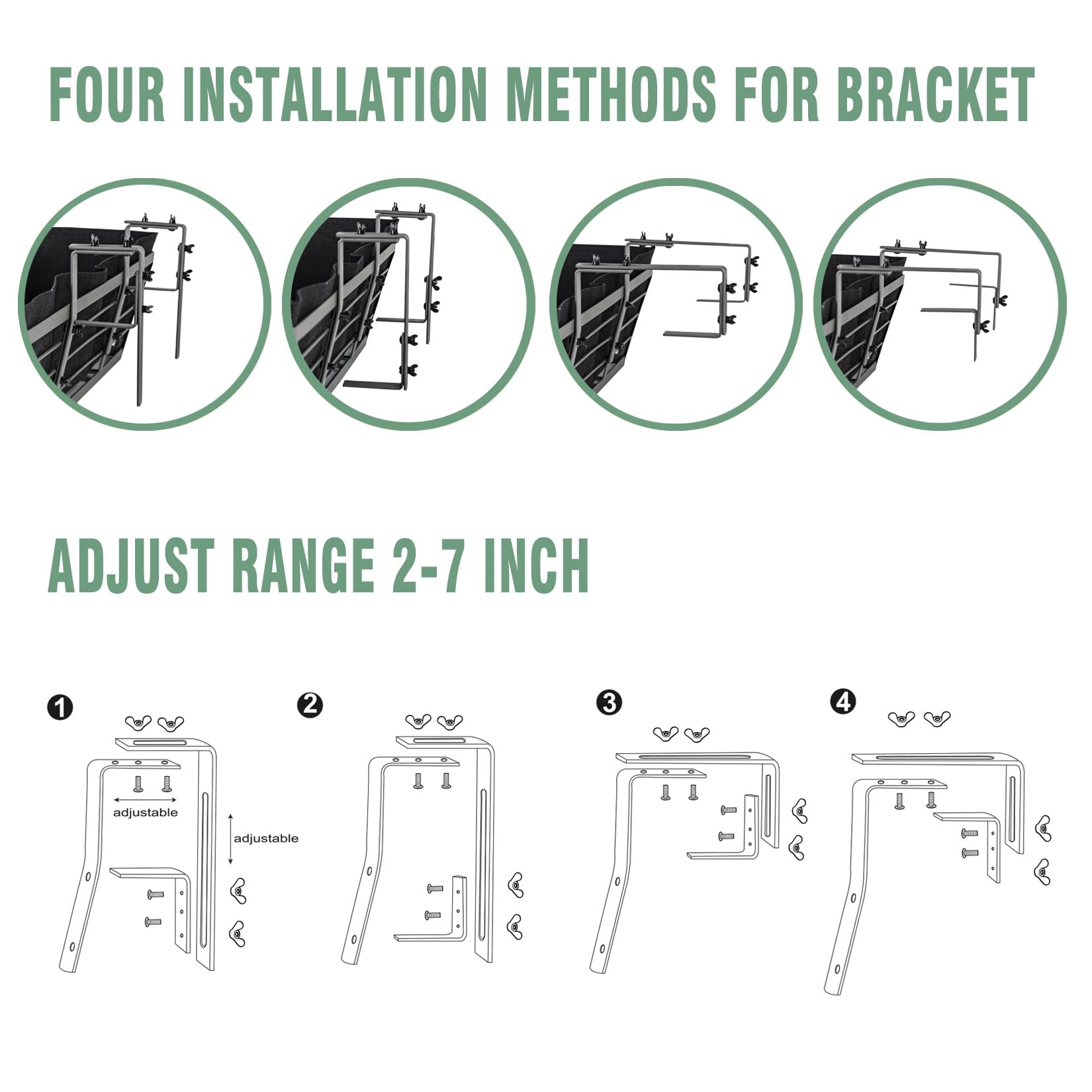 Karlliu side profile showing depth and scale for railing and sill fitment