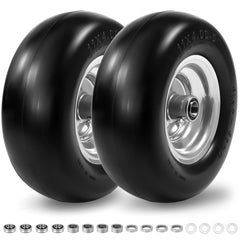 Kartio front assembly showing wheel and rim, durable replacement
