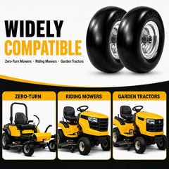 Kartio tread and welded steel rim detail demonstrating strength