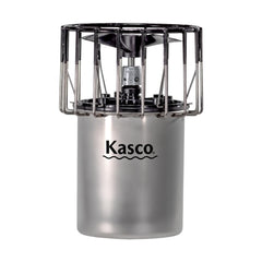 Kasco de-icer front view showing unit protecting water from ice