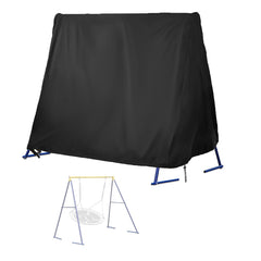 Kasla front view showing full-covered A-frame swing and protective fit