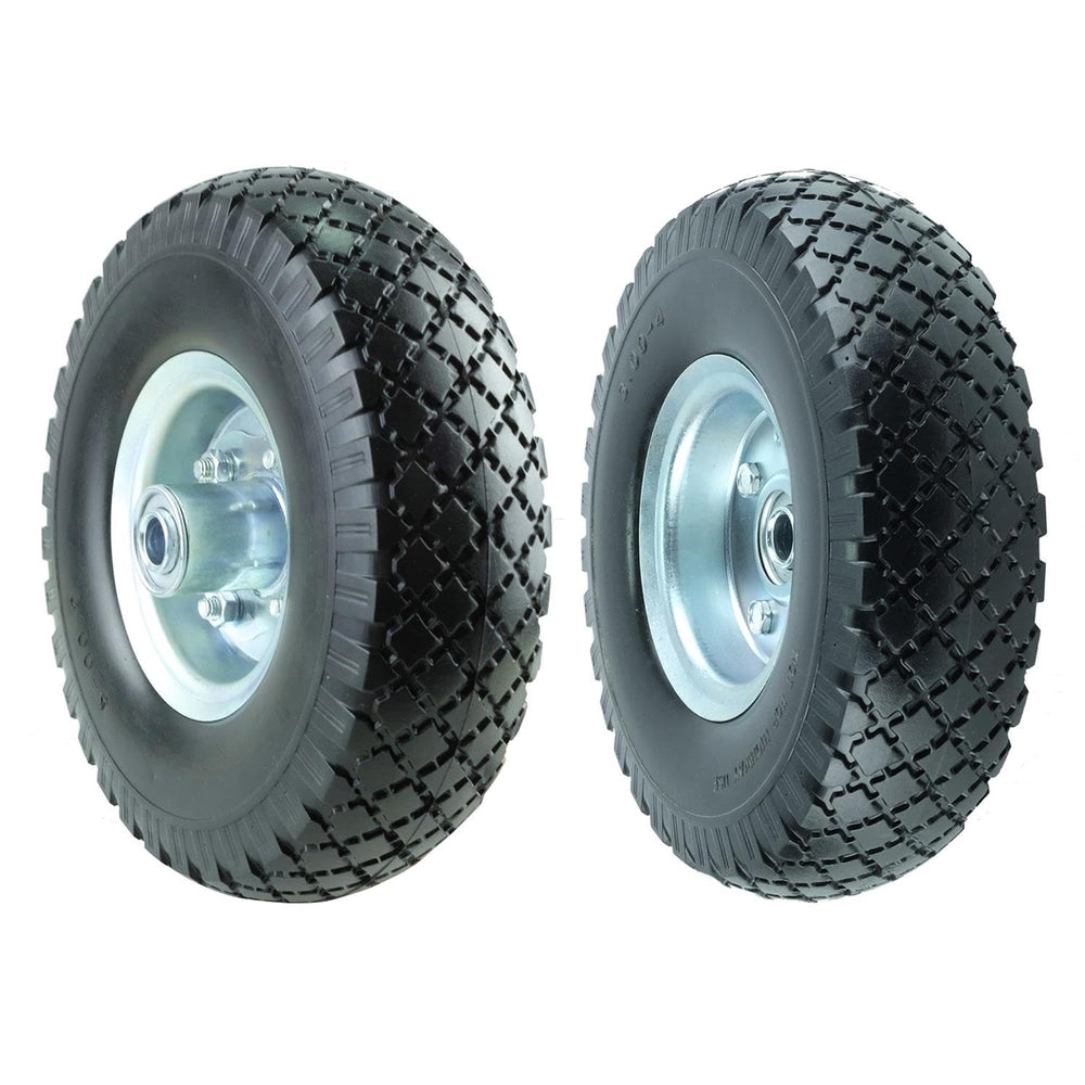 KASTFORCE close-up of tread and rim showing durable flat-free rubber benefit