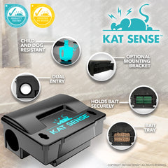 Kat Sense close-up of double-key lock providing child-safe protection