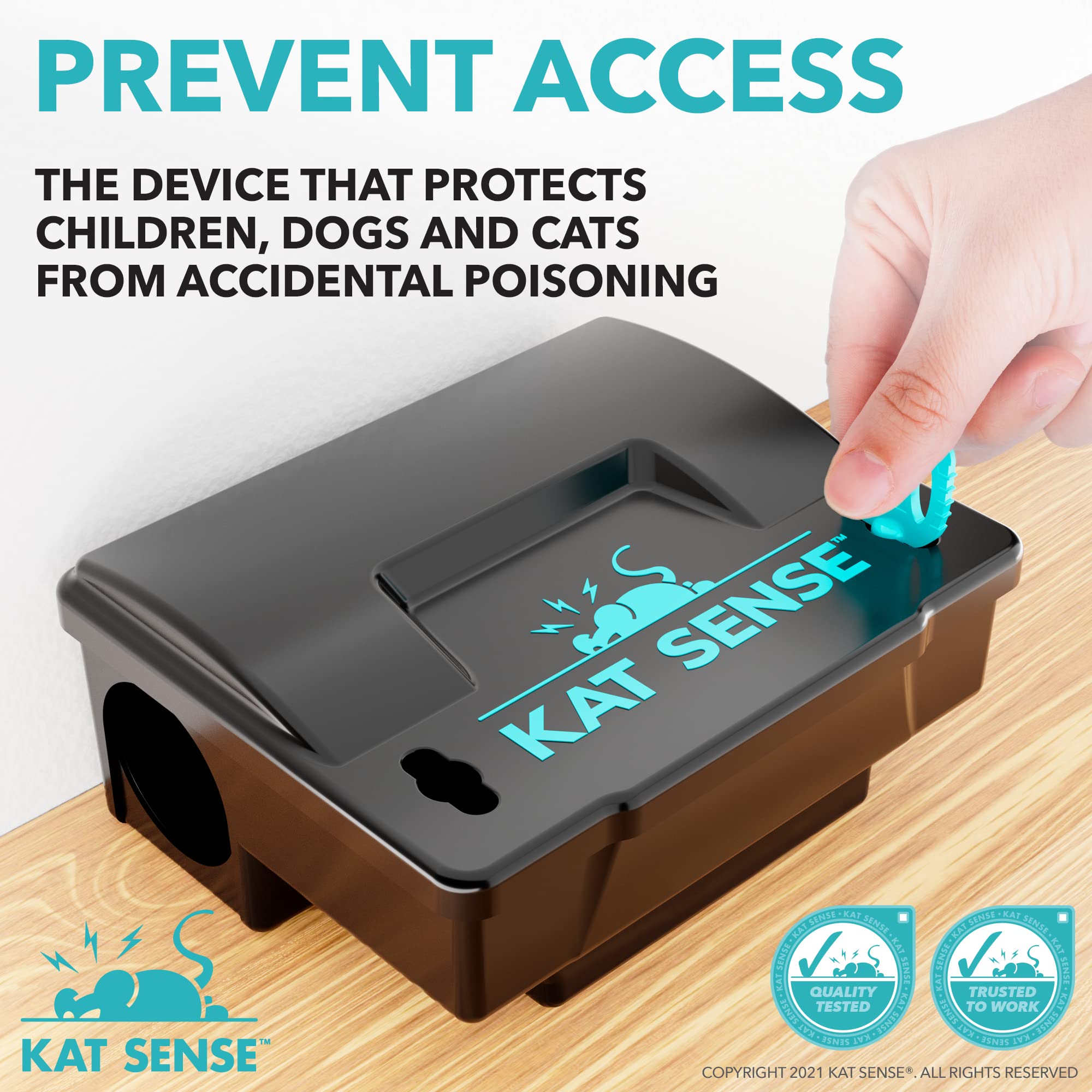 Kat Sense entry hole size demonstration preventing pet access benefit