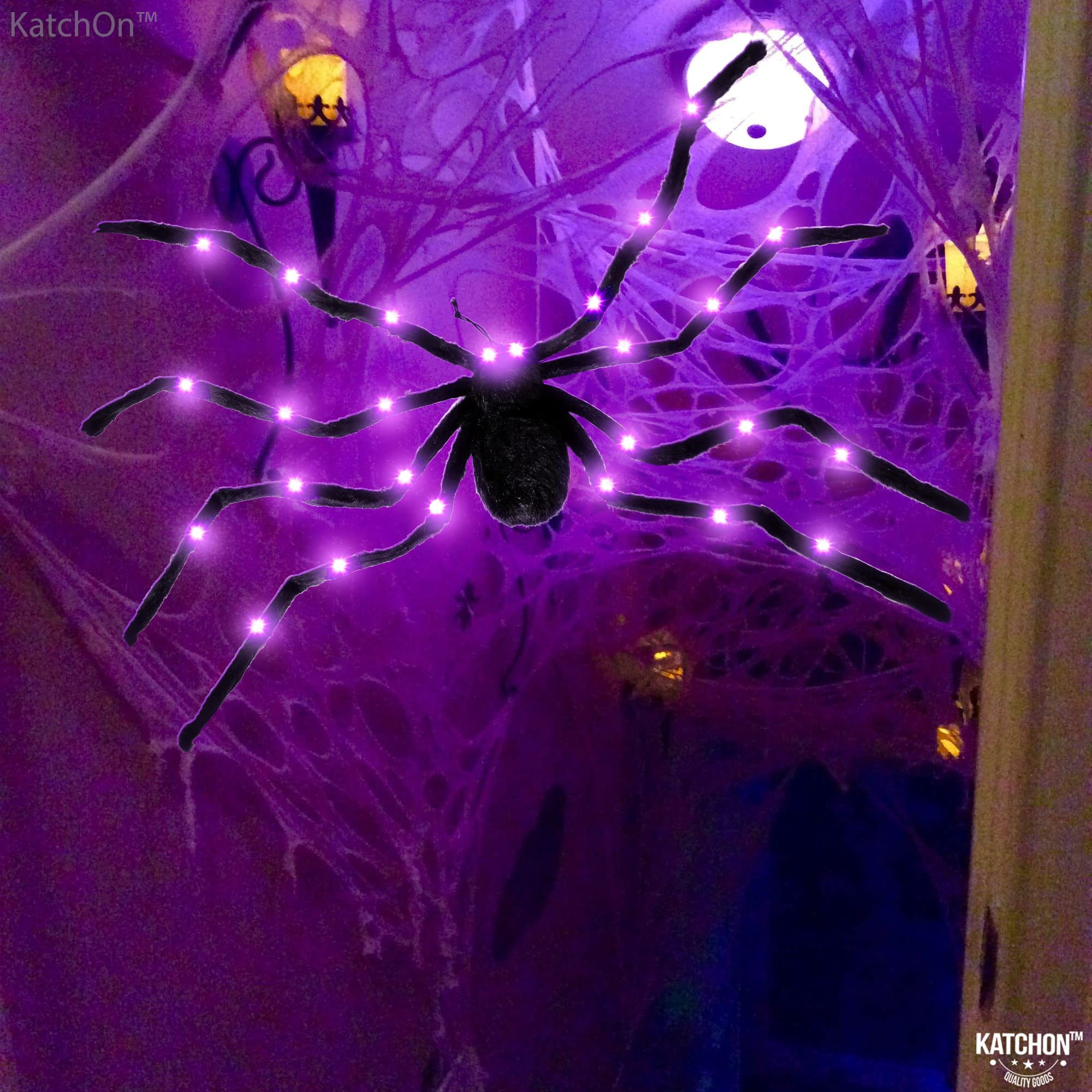 KatchOn spider folded compactly for seasonal storage convenience