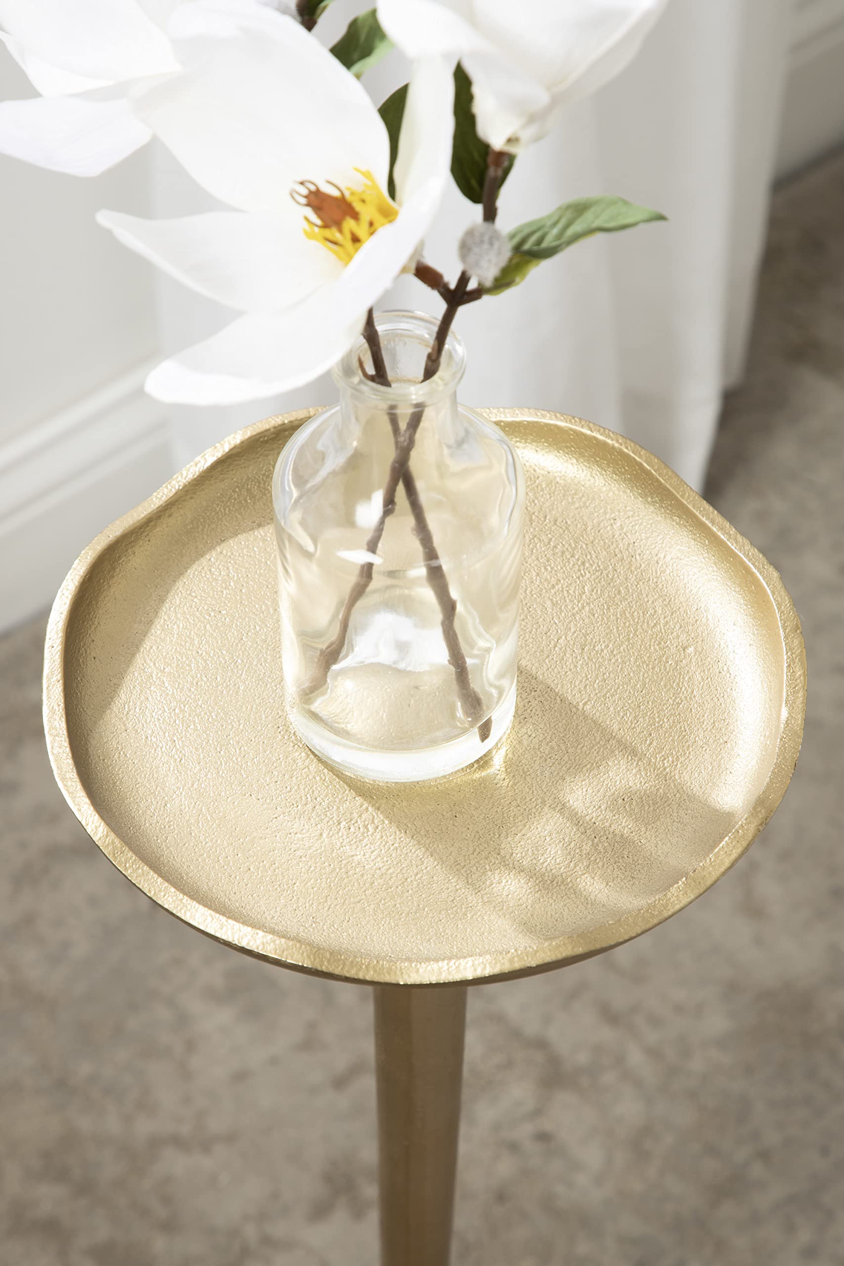 Kate and Laurel Alessia styled in living room adding glam and focal interest