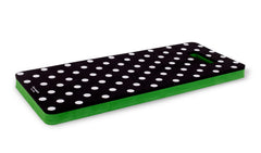 kate spade new york kneeler top view displays dot print and cushioning