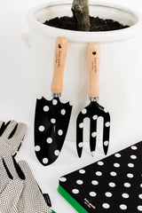 kate spade new york wooden handle with logo etching for elegant branding and grip
