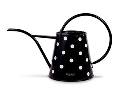kate spade new york front view of watering can showing pattern and shape for stylish care