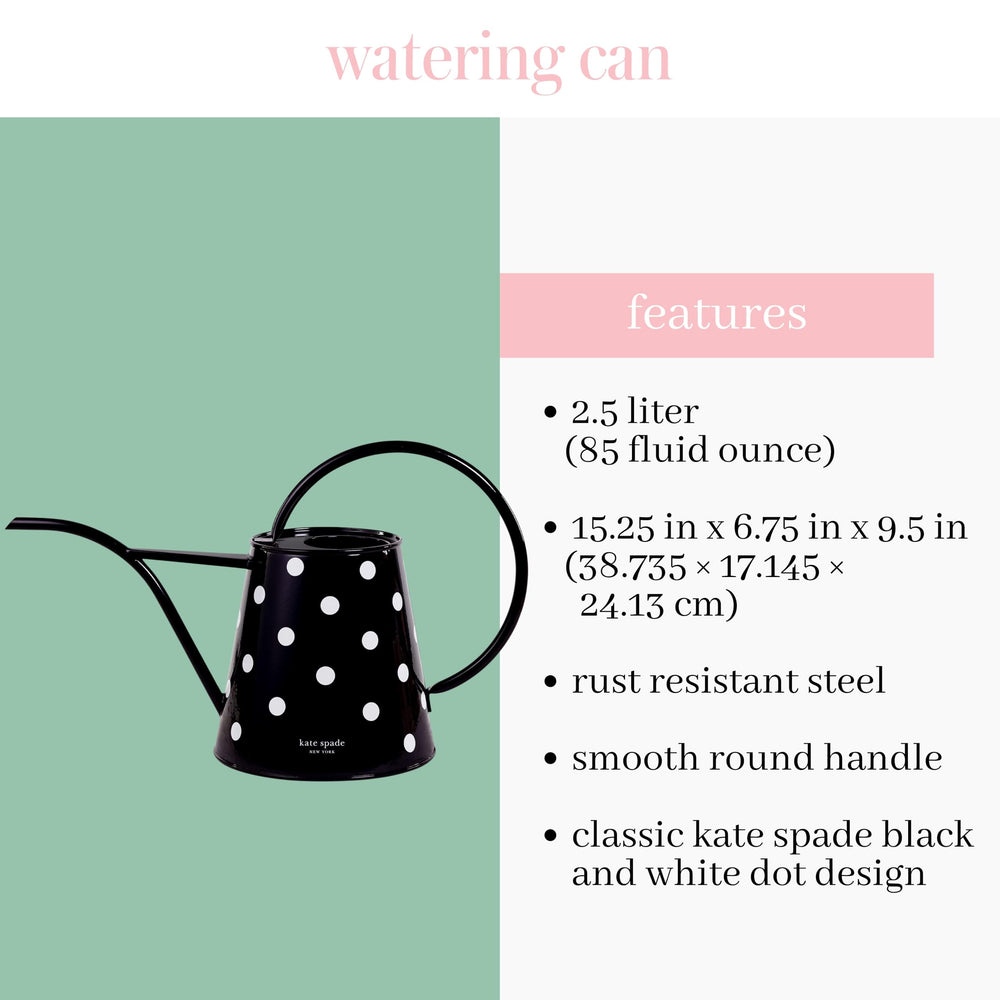 kate spade new york narrow spout closeup enabling precise, mess‑free watering