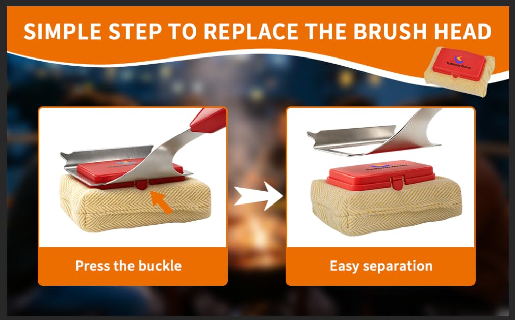 Katharos Dasos used at backyard BBQ offering reliable safe grill cleaning