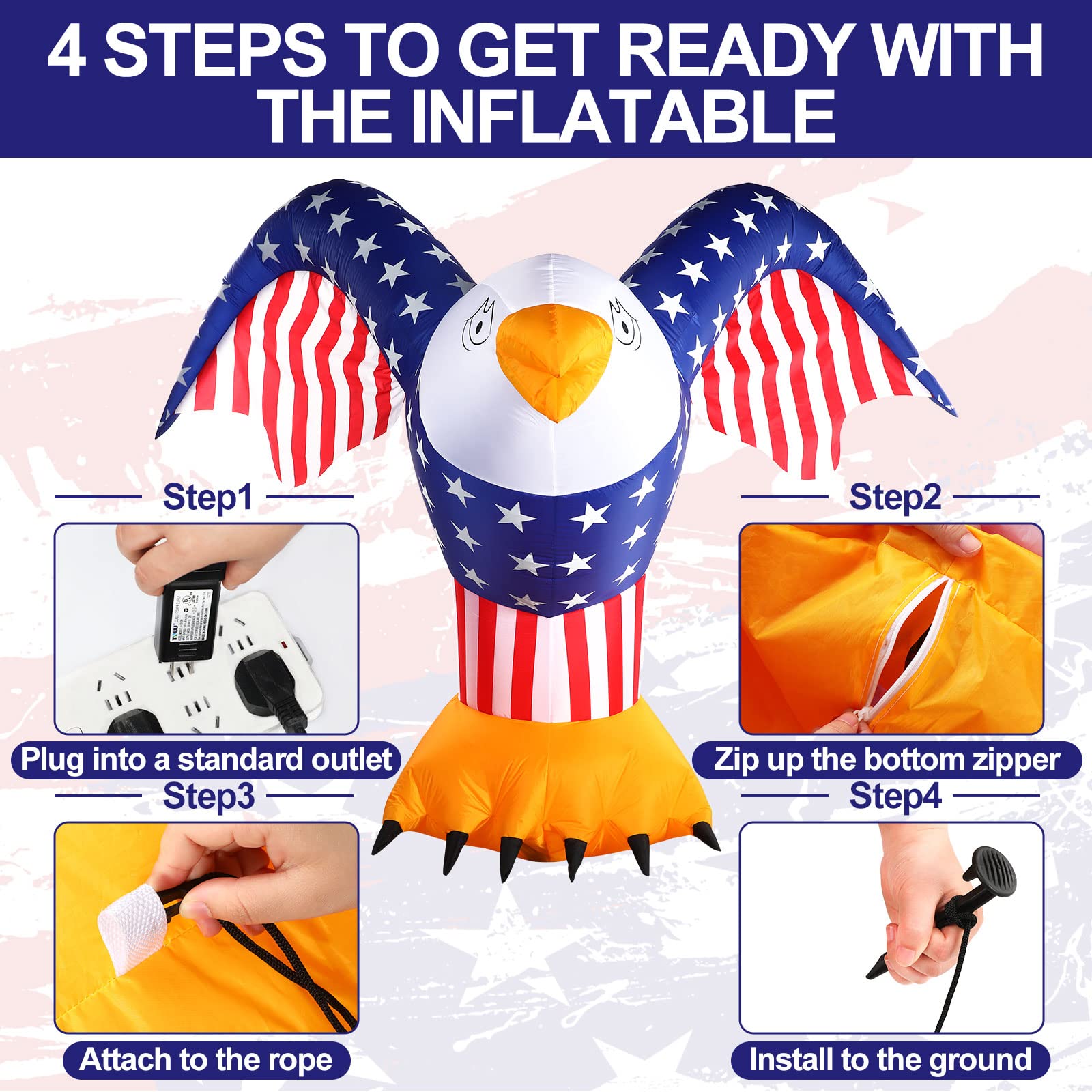 Kathfly inflated with built-in blower demonstrating quick setup benefit