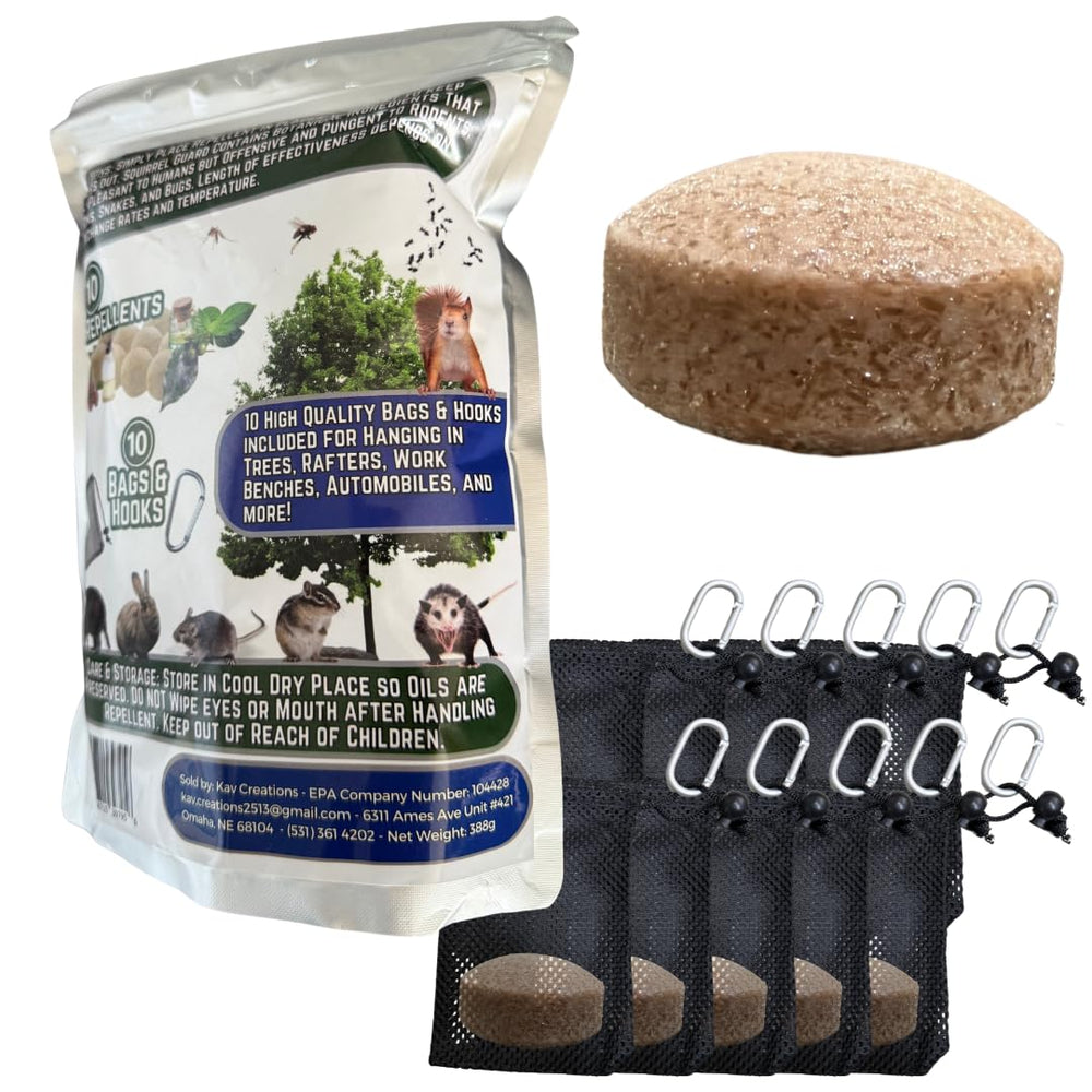 Kav Creations ingredient label closeup showing EPA 25(b) compliance