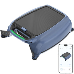 Kavano front view of floating skimmer showing sleek design and surface cleaning benefit