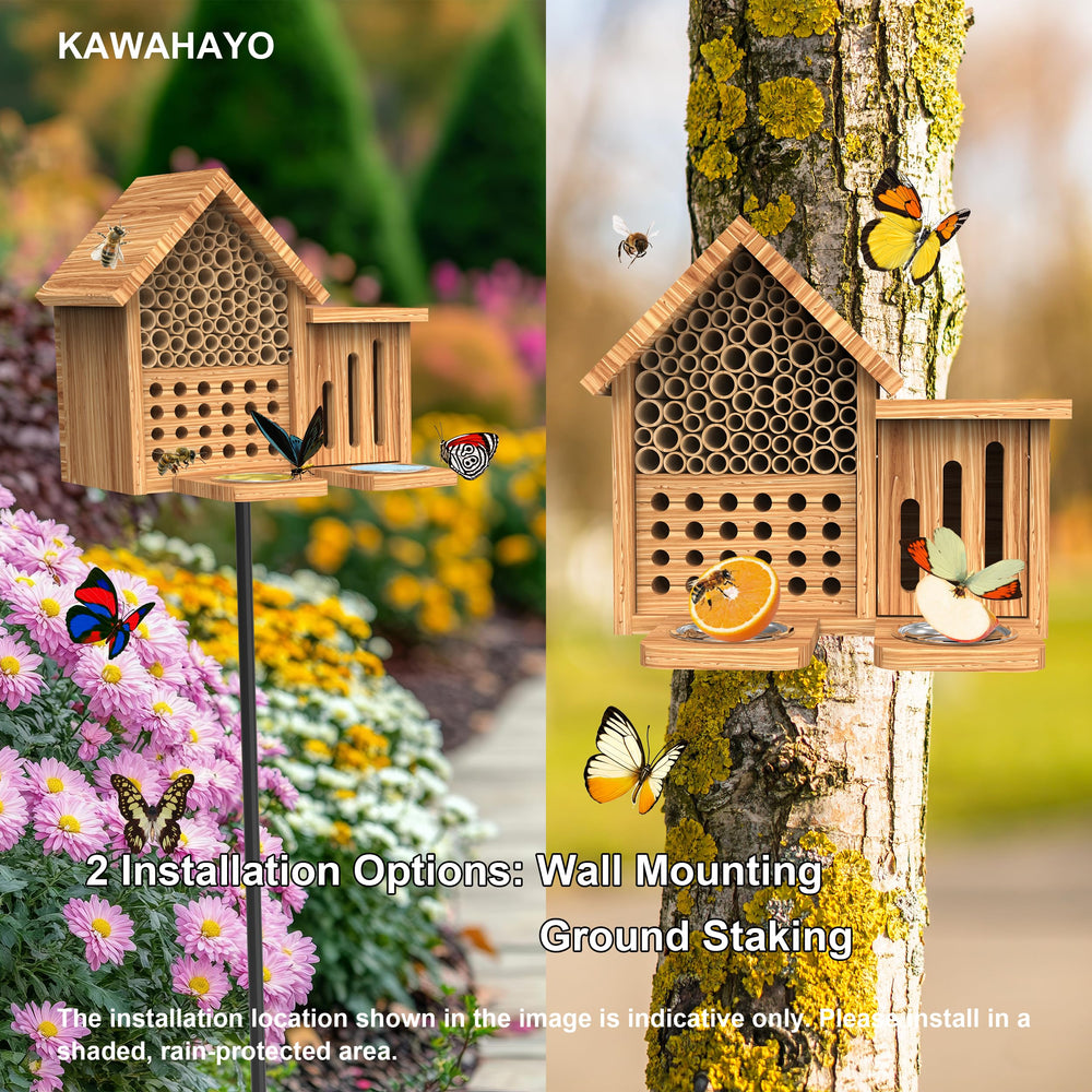 KAWAHAYO side profile showing carbonized pine texture for weather resistance