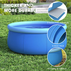 KAWIVAST pool in backyard lifestyle scene providing family enjoyment