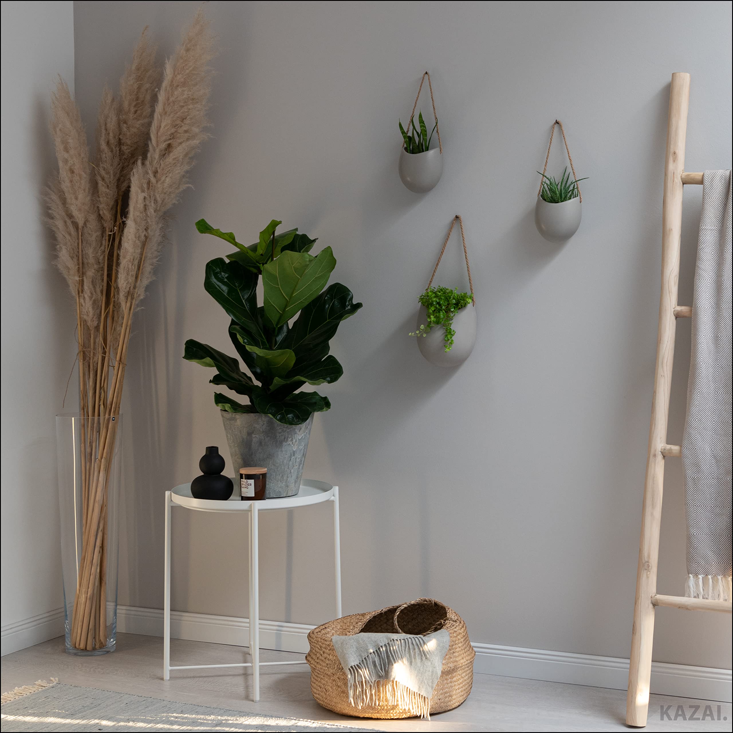 Kazai Ellie hooks and fixings arranged showing easy installation advantage
