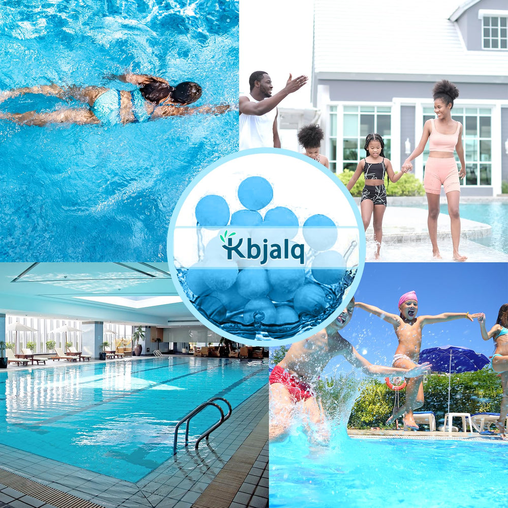 KBJALQ in a backyard pool setting demonstrating clearer water benefit