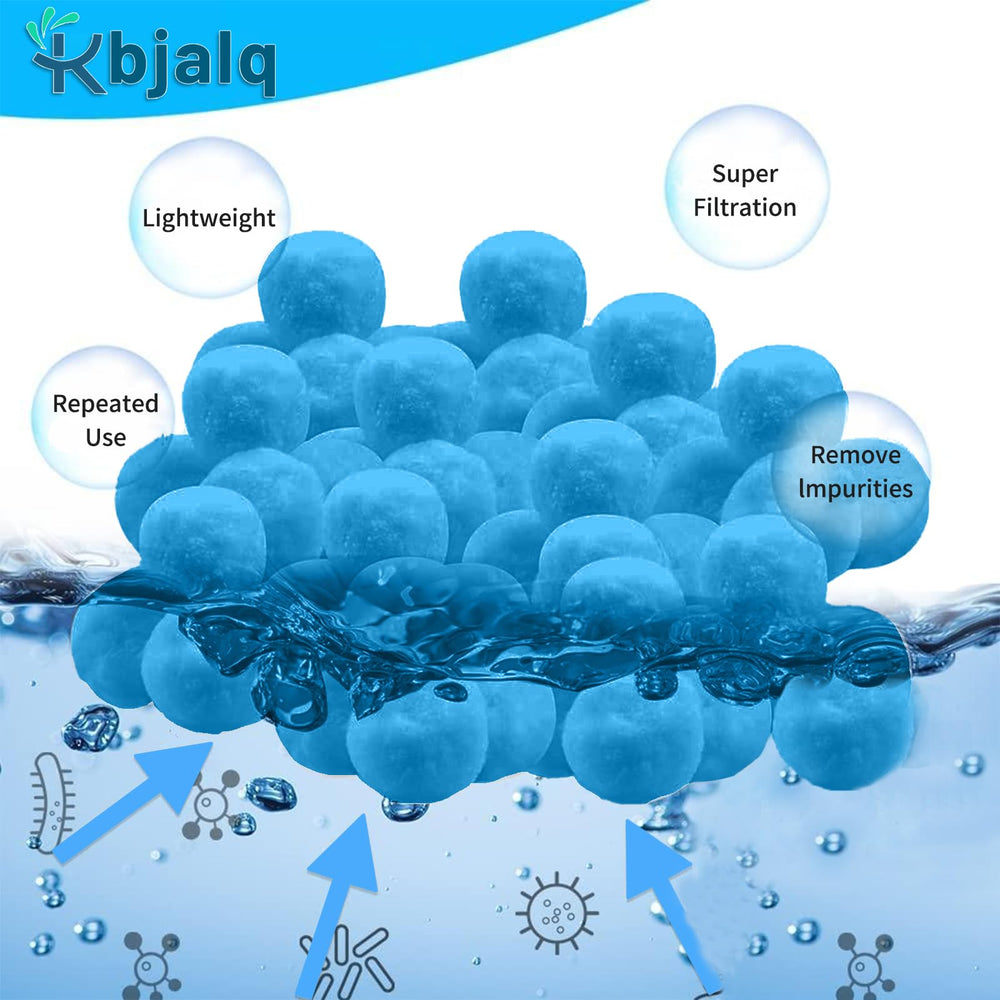 KBJALQ mesh wash bag with balls ready for machine washing and reusing