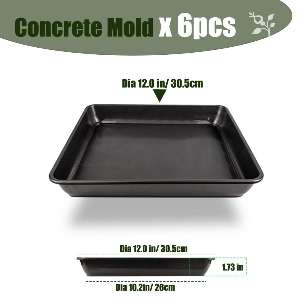 KCASCTIV mold in use with wet concrete being poured for easy DIY casting