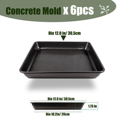 KCASCTIV mold in use with wet concrete being poured for easy DIY casting
