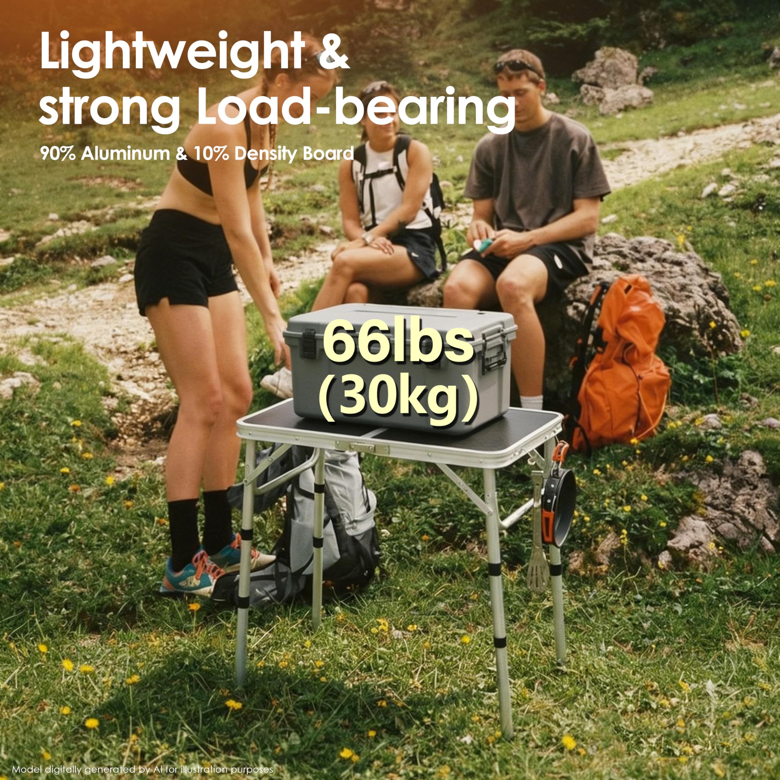 Kcmploro three height settings side-by-side for versatile use options