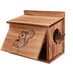 Kecaopdt front view nesting box showing secure exterior and curb appeal