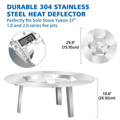 KEESHA close-up of 304 stainless steel surface for long-lasting durability