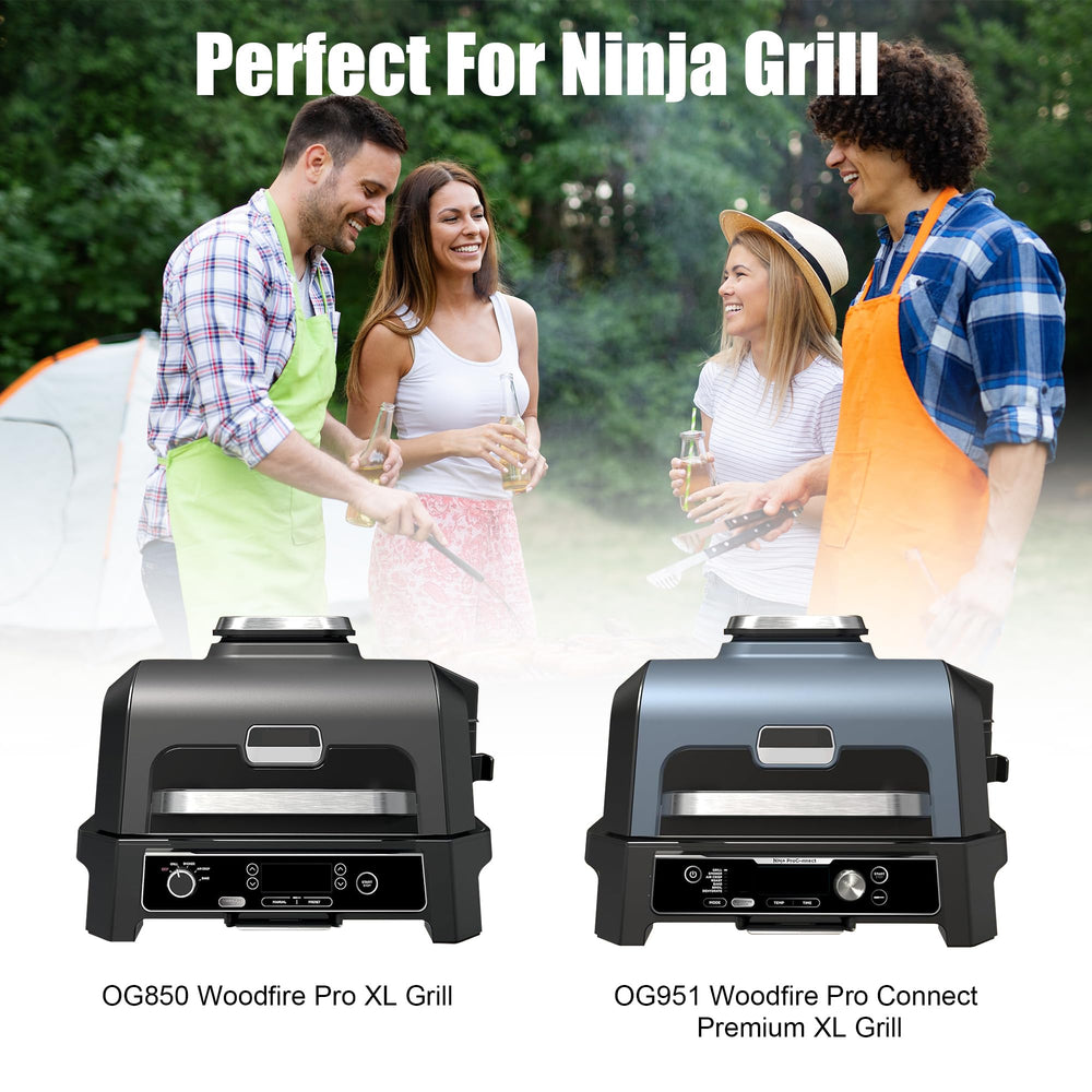 KEESHA racks installed in Ninja Woodfire to improve airflow and capacity