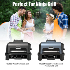 KEESHA racks installed in Ninja Woodfire to improve airflow and capacity
