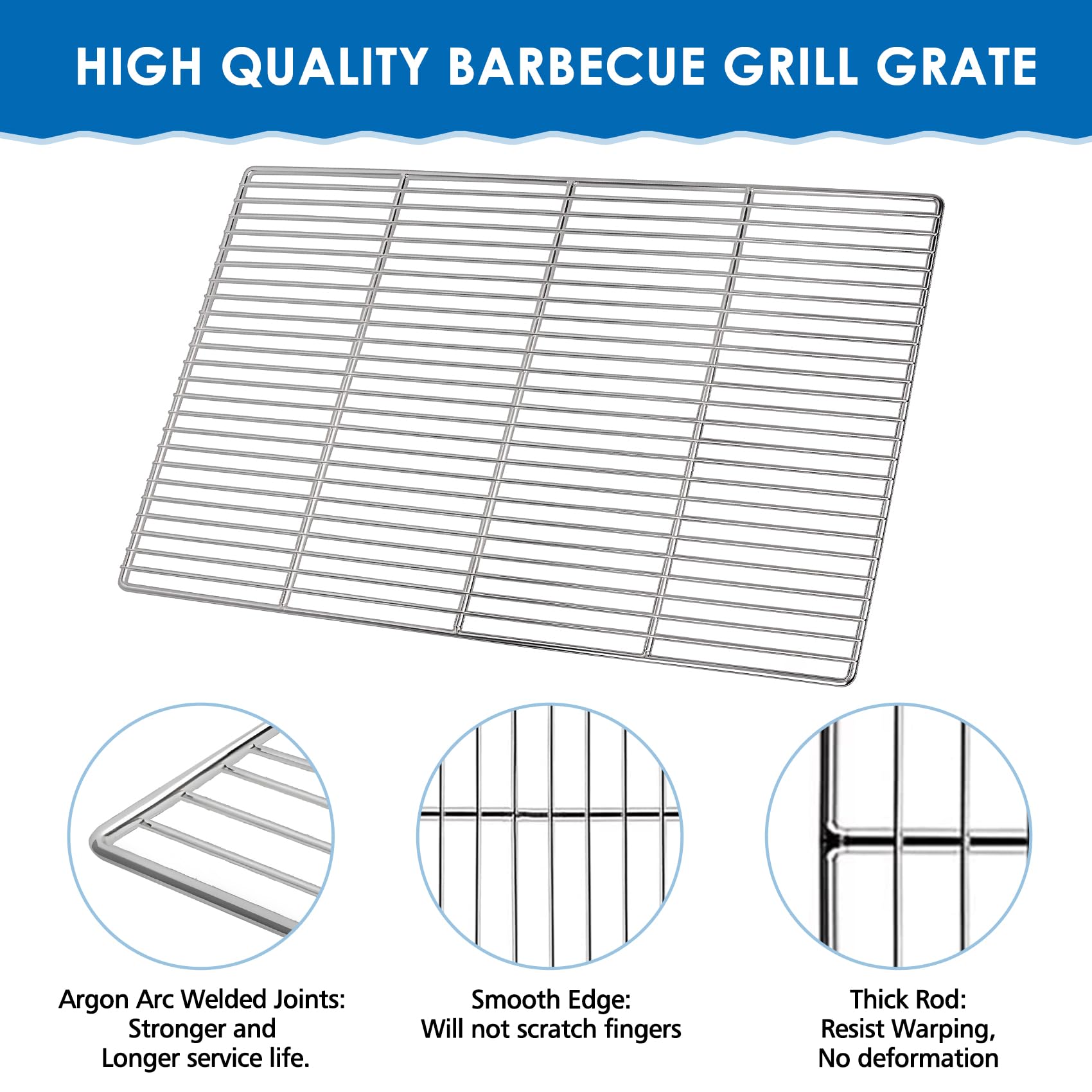 KEESHA smooth stainless surface texture for easy cleaning and rust resistance