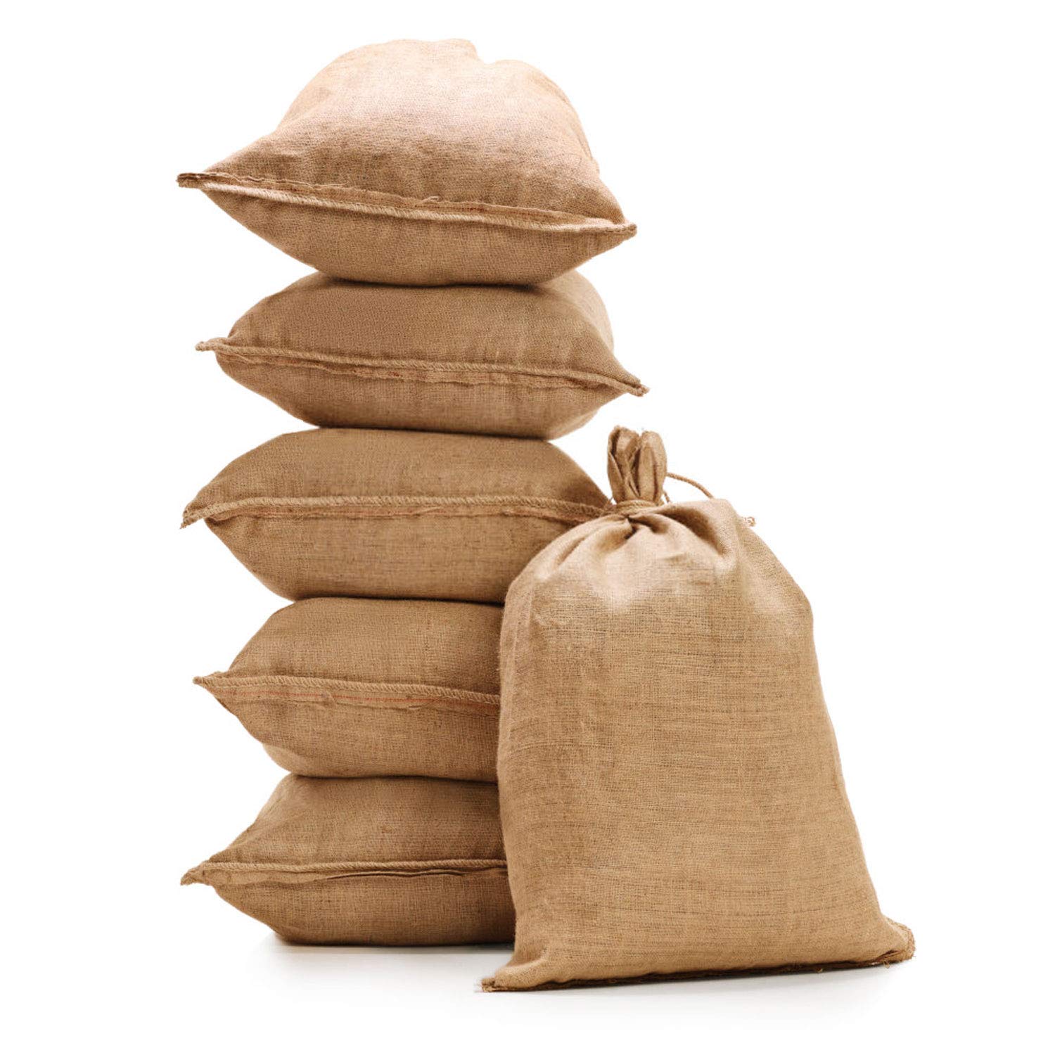 KEILEOHO stacked sacks showing size and scale for bulk storage and transport