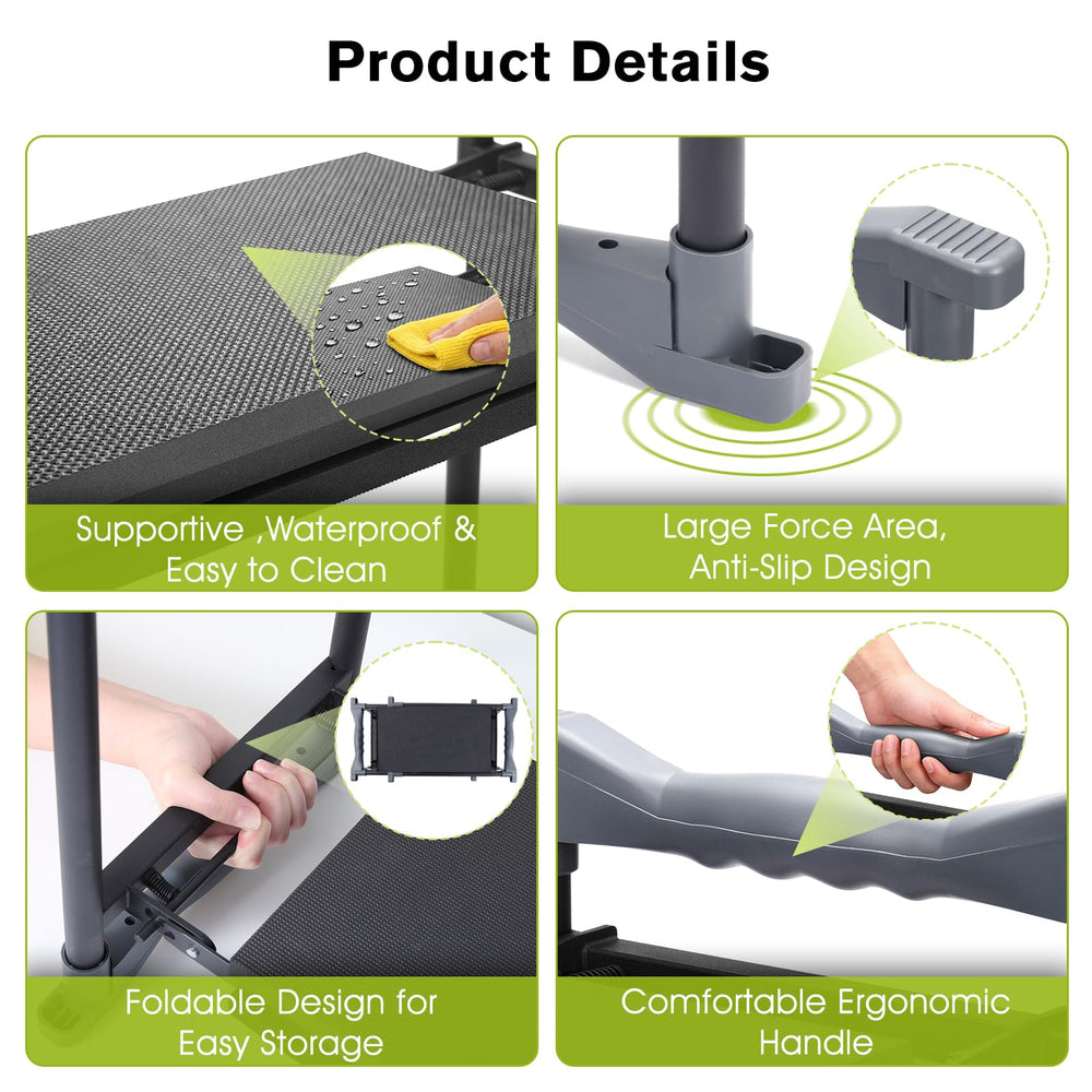 KELHOMECL folded bench compact for easy carrying and storage convenience