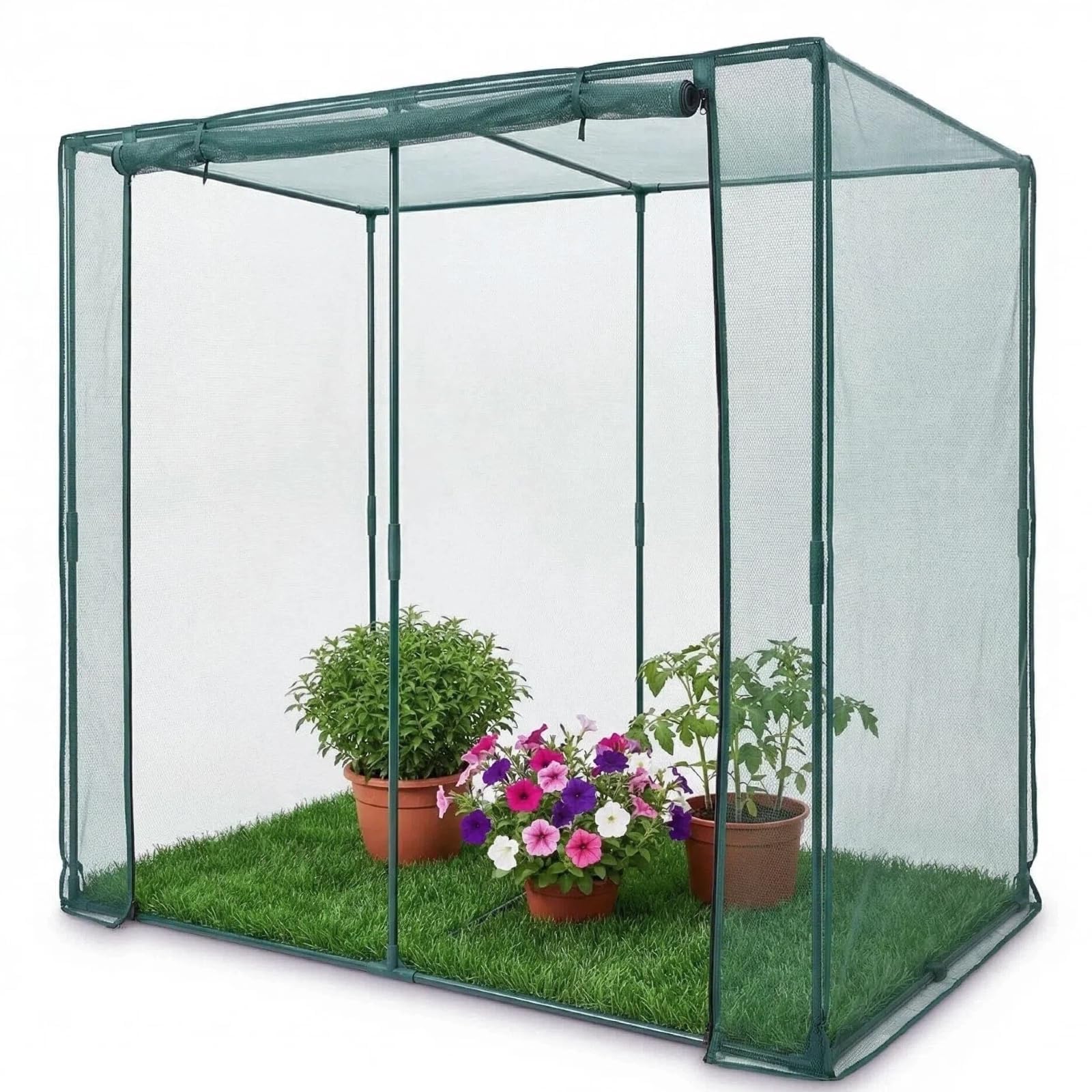 Kelived front view packaging showing full tent assembly and benefits
