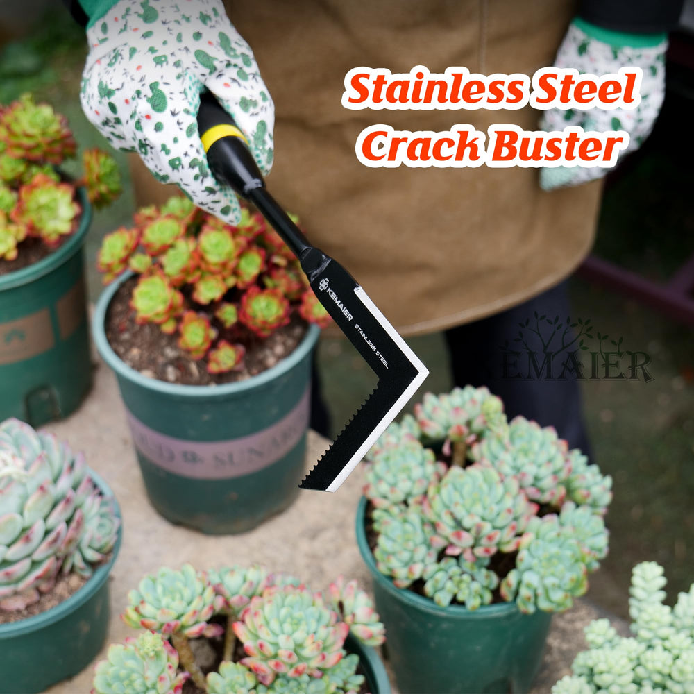 Kemaier tools in a garden setting showing practical use and durable performance