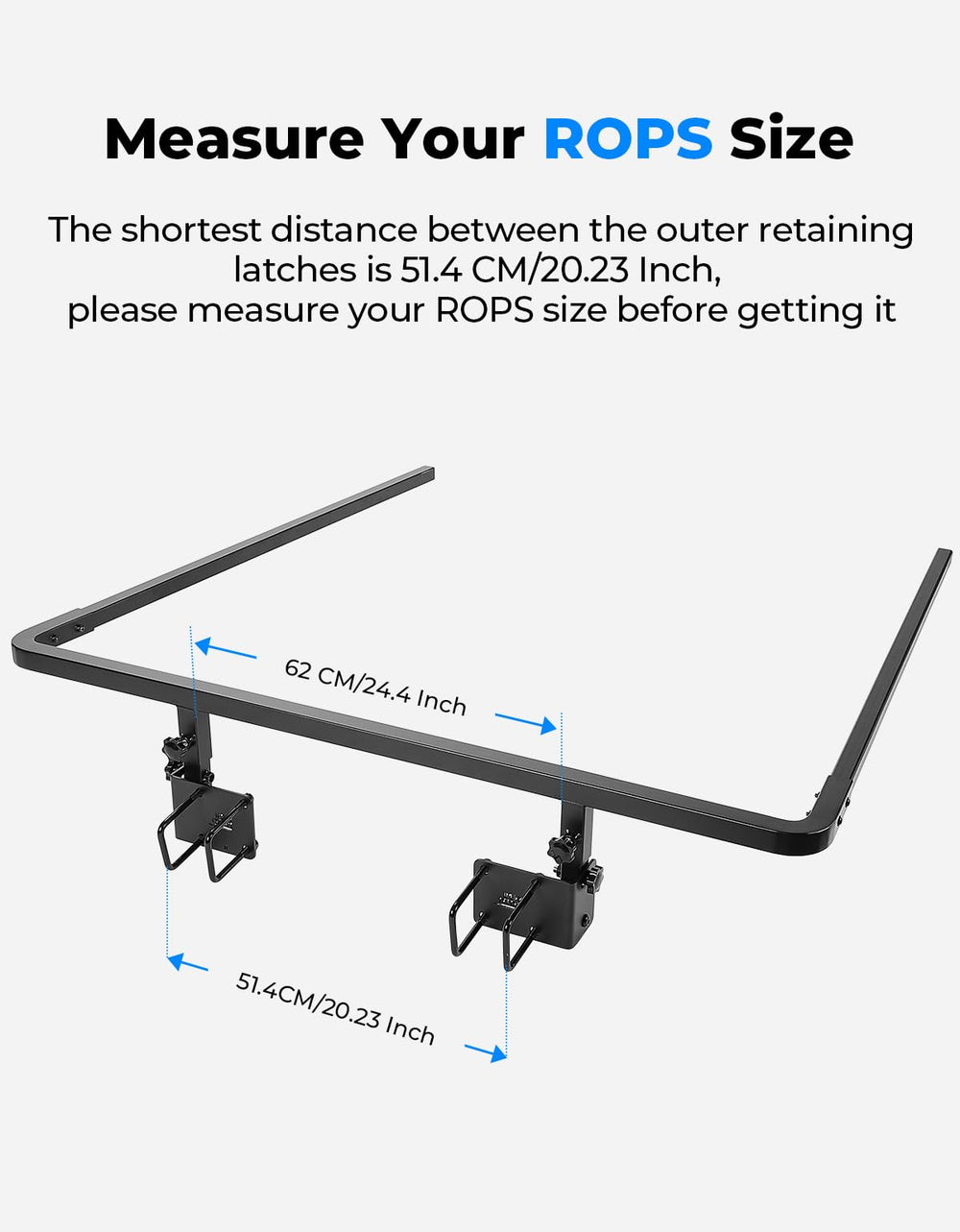 KEMIMOTO metal bracket detail illustrating sturdy mounting support